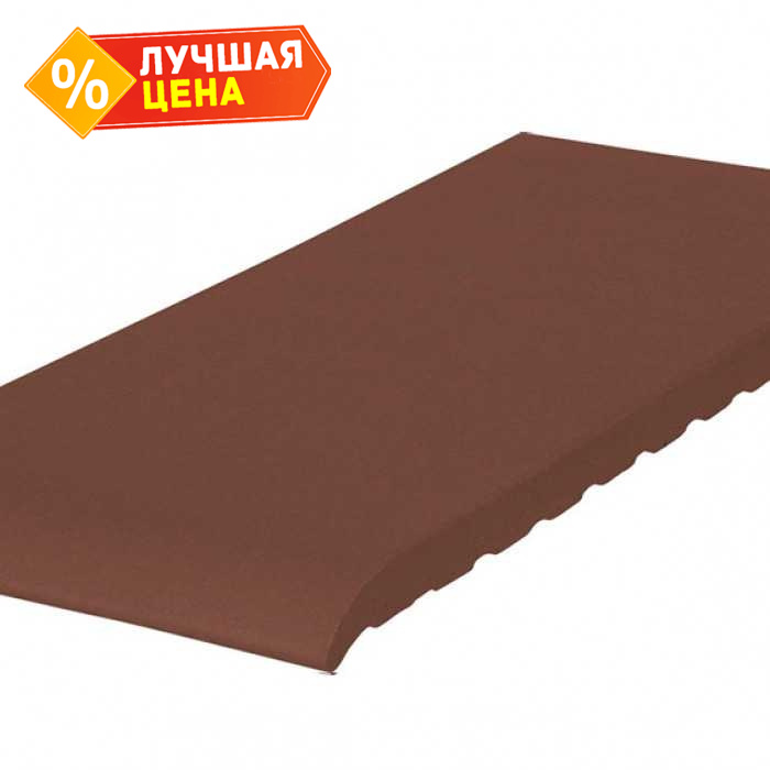 Клинкерный подоконник KING KLINKER 03 Natural brown, 350х120х15 мм