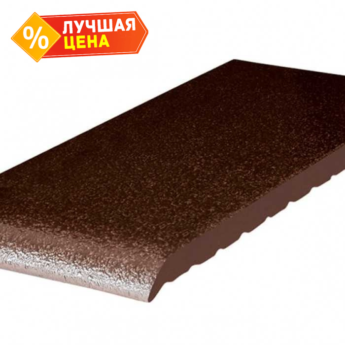 Клинкерный подоконник KING KLINKER 02 Brown-glazed, 245х120х15 мм