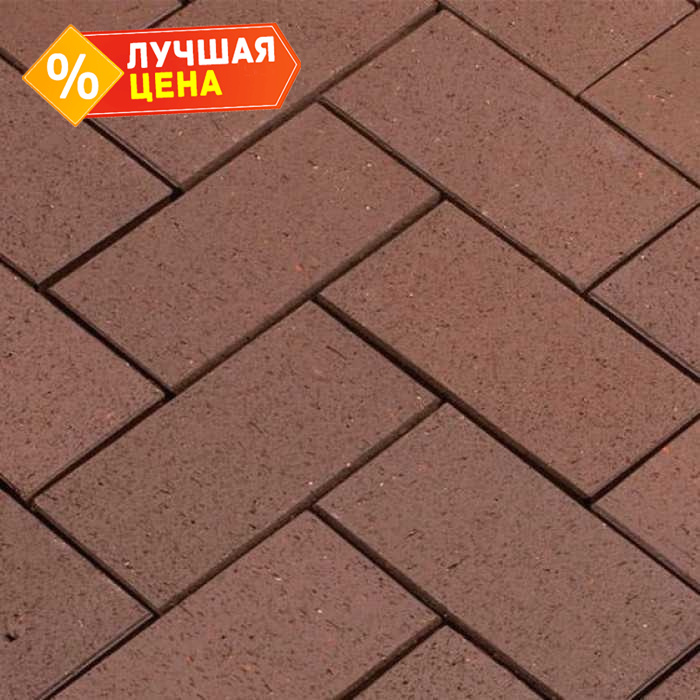 Клинкерная брусчатка Penter Baltic Klinker Pavers Braun, 200х100х45 мм