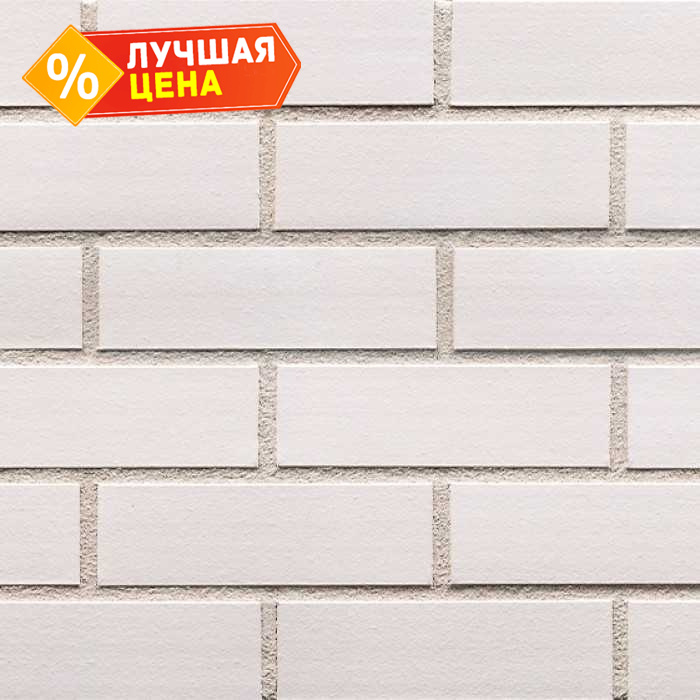 Клинкерная плитка KING KLINKER Dream House 29 just white  240х71х10 мм