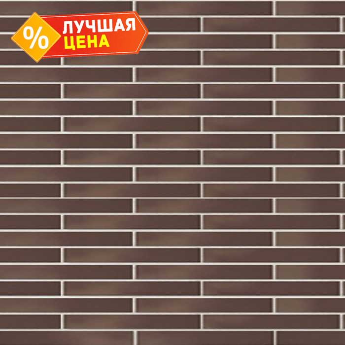 Клинкерная плитка KING KLINKER Dream House 14 Tobacco leaf, 490х52х14 мм