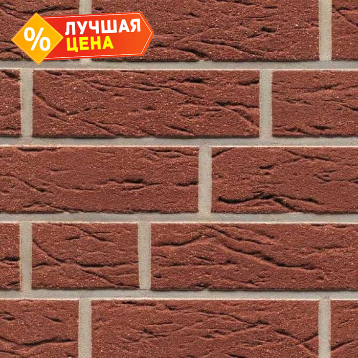 Клинкерная плитка ручной формовки Feldhaus Klinker NF 14 R535 terra mana 240х71х14 мм