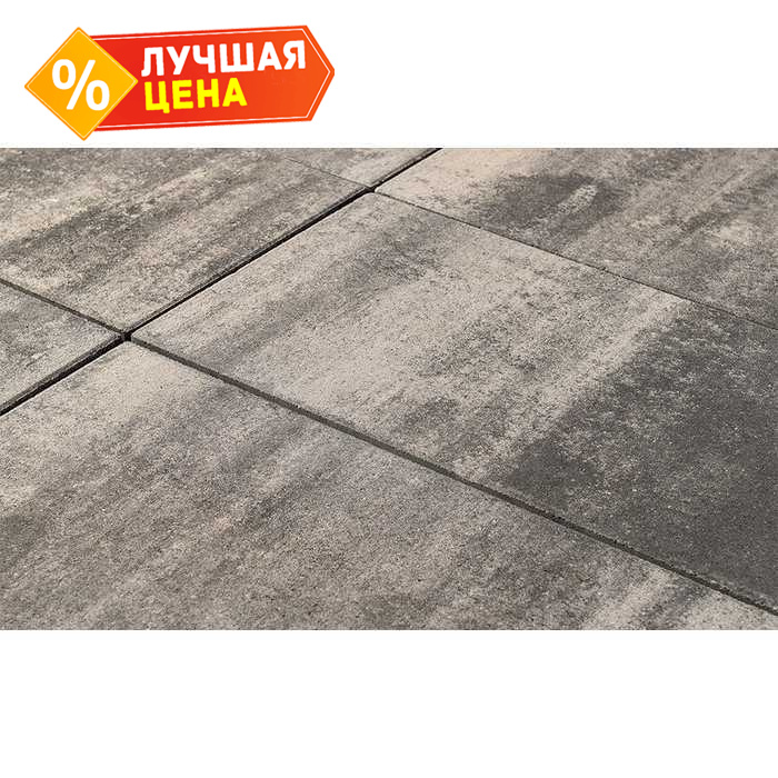 Плитка тротуарная BRAER Сити Color Mix Ночь, 600х300х80 мм