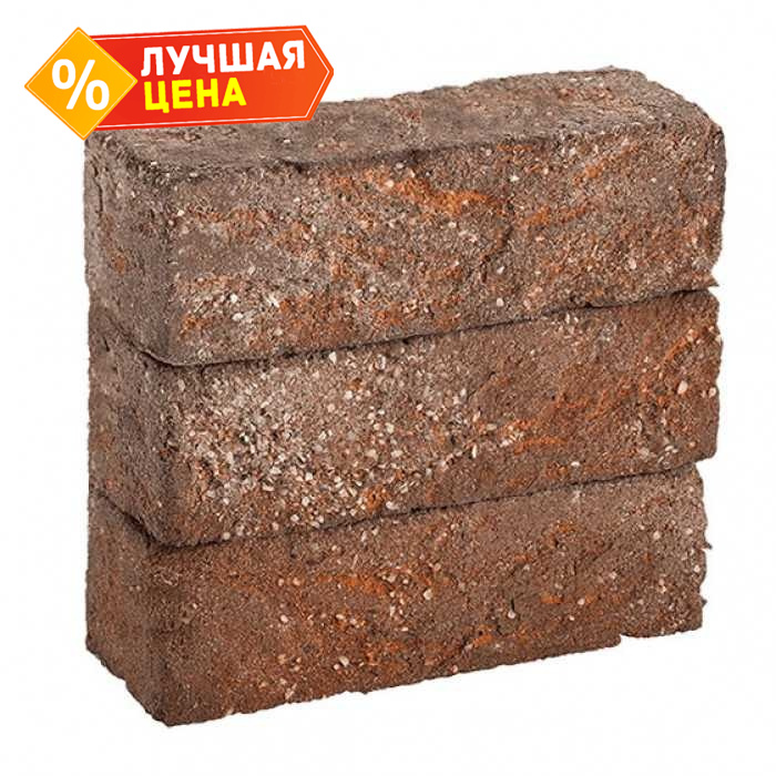 Кирпич облицовочный Донские зори Кудиново, 215х50х65 мм