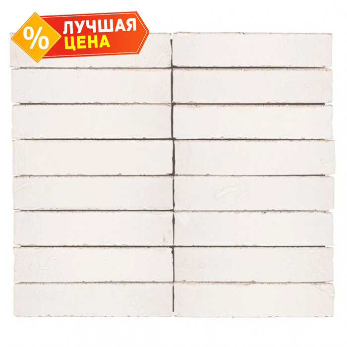 Кирпич облицовочный Terca Super white, 285х85х60 мм