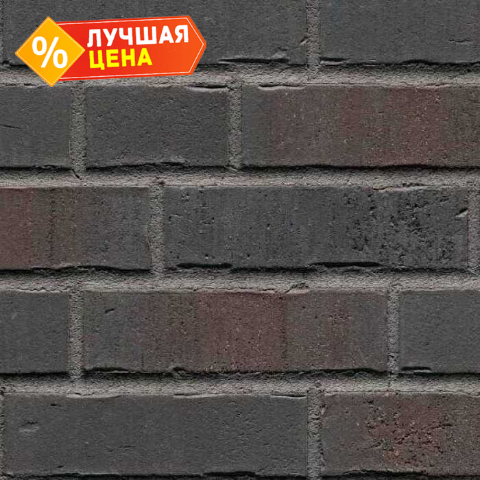 Клинкерная плитка ручной формовки Feldhaus Klinker NF 14 R737 vascu vulcano verdo 240х71х14 мм