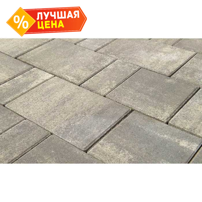 Плитка тротуарная BRAER Старый город Венусбергер Color Mix Туман