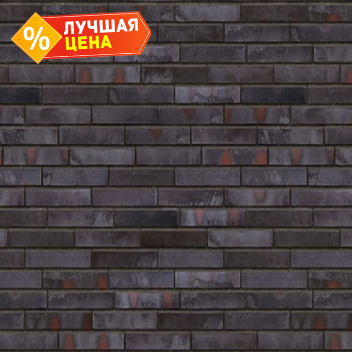 Клинкерная облицовочная плитка King Klinker King size для НФС, LF04 Brick capital, 240х71х17 мм