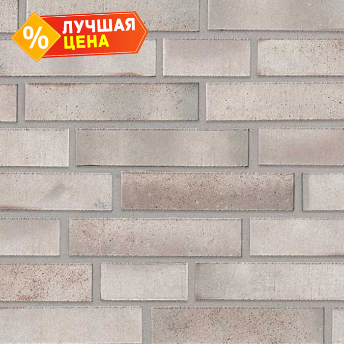 Клинкерная плитка Stroeher Wasserbrand 672 zinngrau 240х52х12 мм