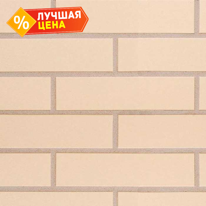 Клинкерная плитка ABC Alaskа Beige гладкая NF7, 240х71х7 мм