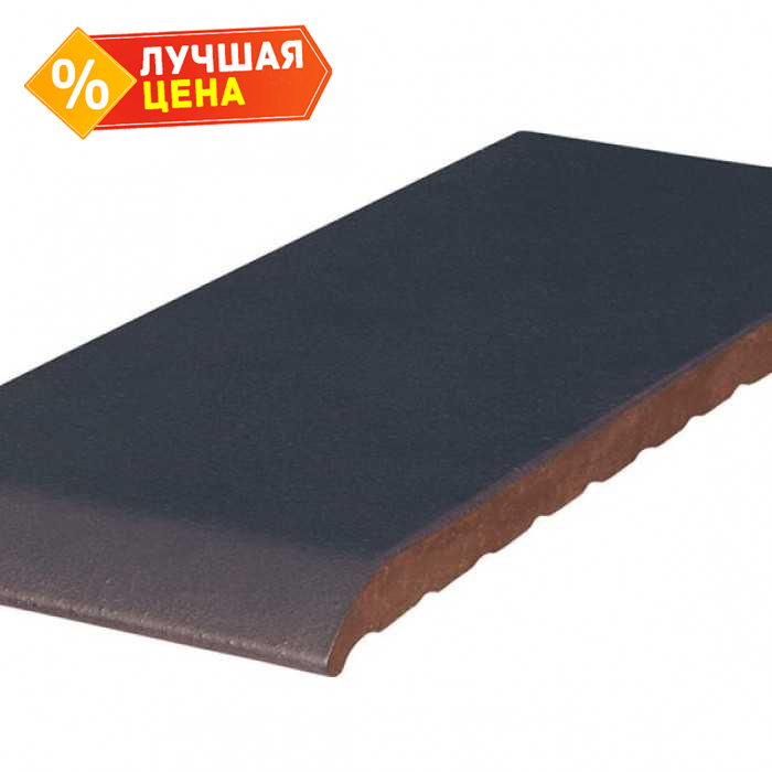 Клинкерный подоконник KING KLINKER 08 Polar night, 310х120х15 мм