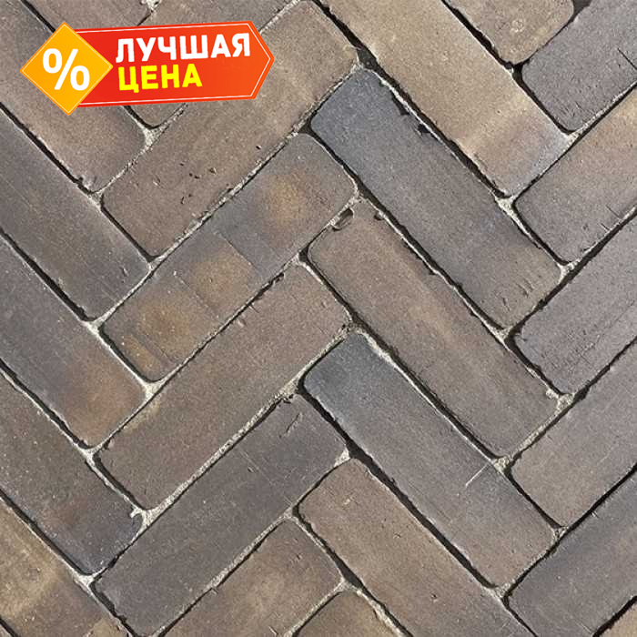 Керамическая брусчатка Skriabin Ceramics С80, 240х70х52 мм