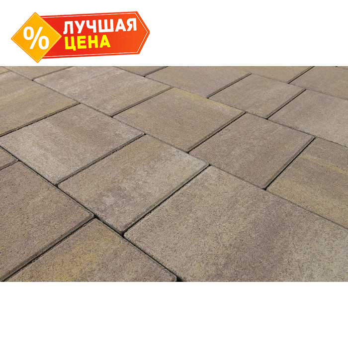 Плитка тротуарная BRAER Старый город Венусбергер Color Mix Степь