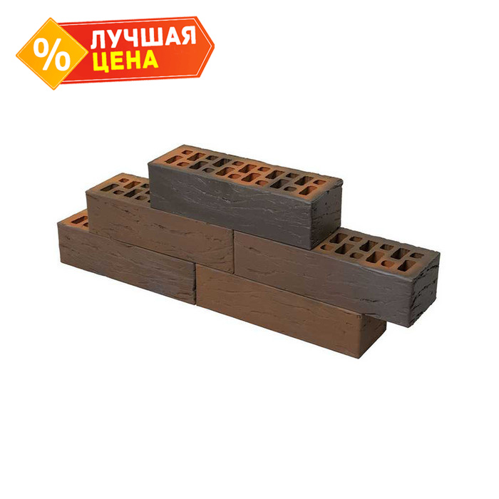 Кирпич BRAER облицовочный , БРАЕР кладка limited риф, 250х85х65 мм