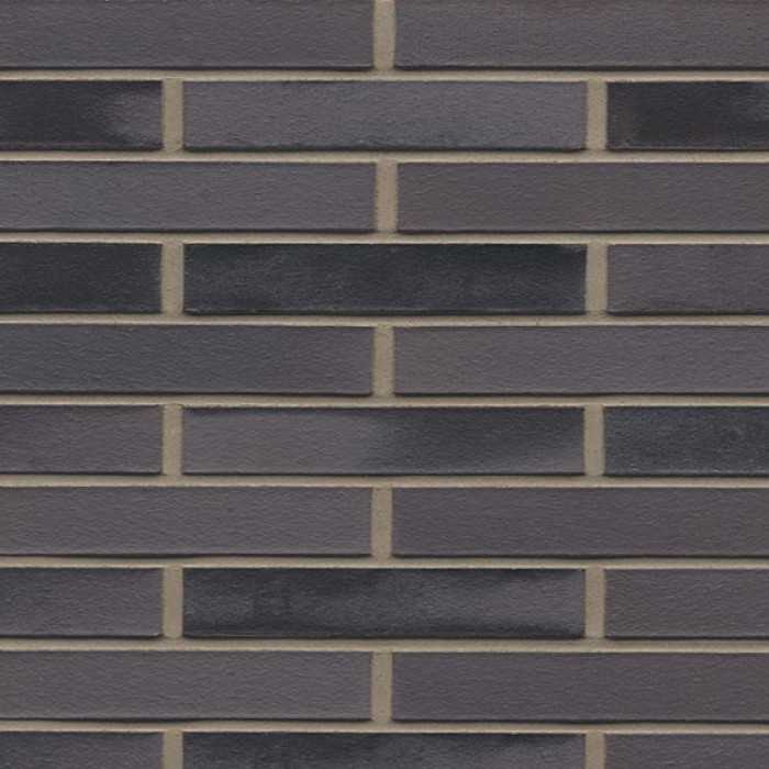 Кирпич клинкерный Muhr 15 Schwarz-bunt Edelglanz гладкий, 290х90х52 мм