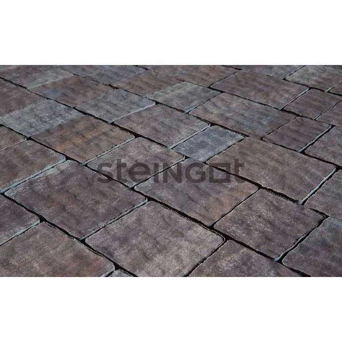 Плитка тротуарная Steingot Color Mix, Гранито, Штайн Браун, толщина 60 мм